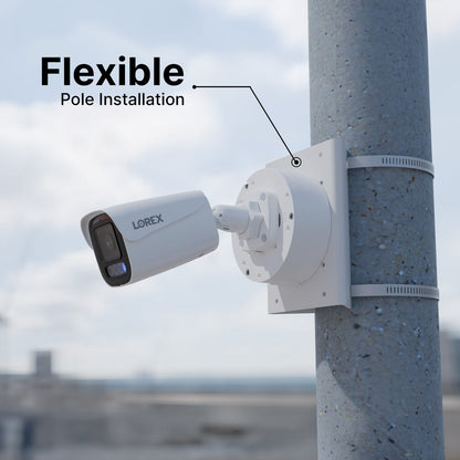 Pole Mount Bracket for Fixed Cameras (Metal)