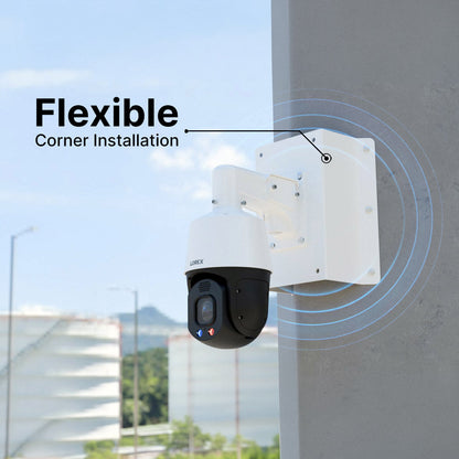 Corner Mount Bracket for PTZ Cameras (10kg, Metal)