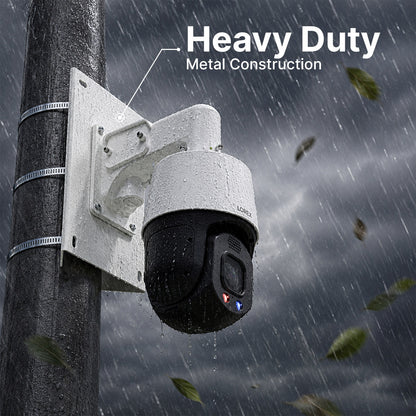 Pole Mount Bracket for PTZ Cameras (10kg, Metal)