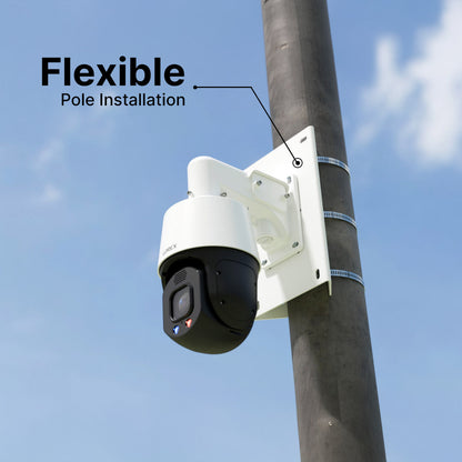 Pole Mount Bracket for PTZ Cameras (10kg, Metal)