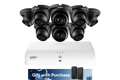 Système filaire Lorex Fusion Series 4K+ 16 canaux (8 filaires + 8 Fusion Wi-Fi) 2 To avec caméras dôme IP filaires 4K A14