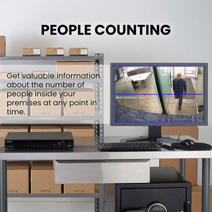 Système filaire Lorex Elite Series 4K 16 canaux 6 To avec mini caméras IP PTZ 2K filaires P2