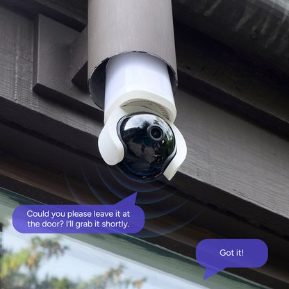 Lorex Connect 2K Wi-Fi Smart Lightbulb Pan-Tilt Camera