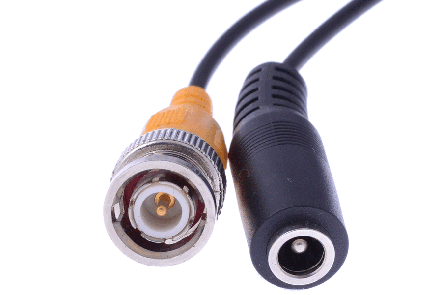 Security Cable 200ft BNC CCTV Cable All-in-One Video/Power Cord
