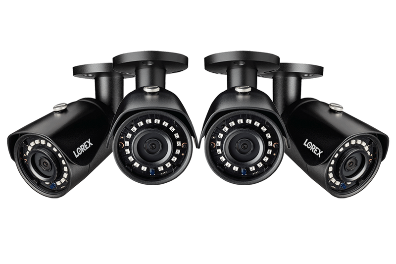 2K (5MP) Super HD IP Camera with Color Night Vision (4-pack)