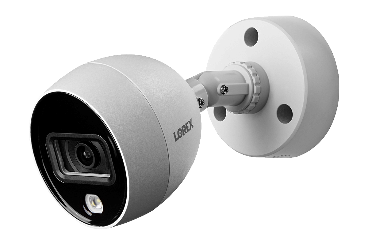Lorex Fusion 4K 20-Channel (16 Wired and 4 Wi-Fi) 2TB DVR System with 8 Analog Active Deterrence Cameras, 2K Pan-Tilt Camera and 2K Indoor Wi-Fi Camera