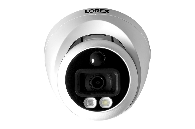 1080p HD Active Deterrence Dome Security Camera