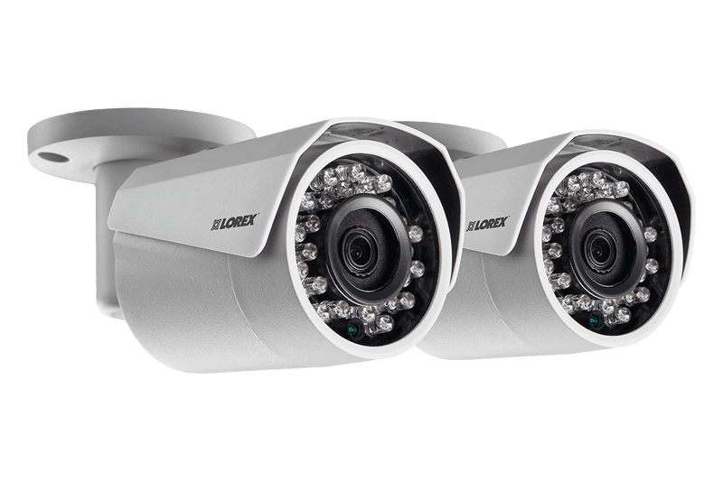 Home Security System with 2 HD 1080p Security Cameras featuring 150 Foot Night Vision