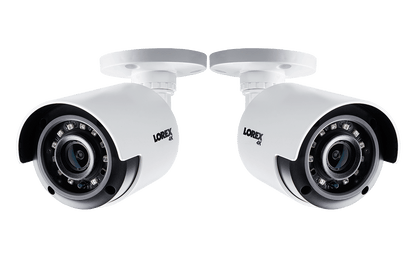 DEAL OF THE DAY! 4K Ultra High Definition Bullet Security Camera with 135ft Color Night Vision (2-pack)
