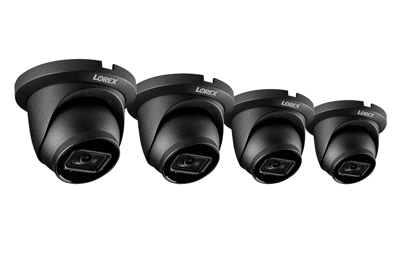 Aurora Series A20 4K IP Wired Dome Security Camera with Listen-In Audio and Smart Motion Detection