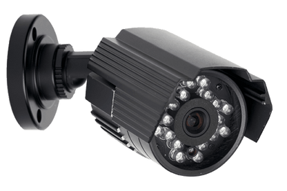 Video security system with indoor and outdoor cameras