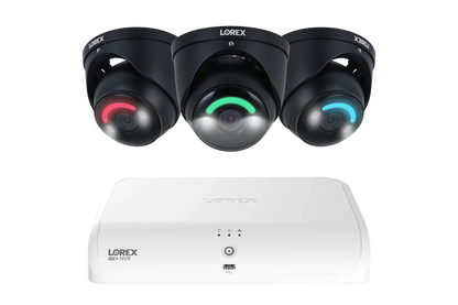Système NVR filaire Lorex 4K 16 caméras (8 filaires + 8 Fusion Wi-Fi) 2 To avec trois caméras dôme IP H16 - Amazon