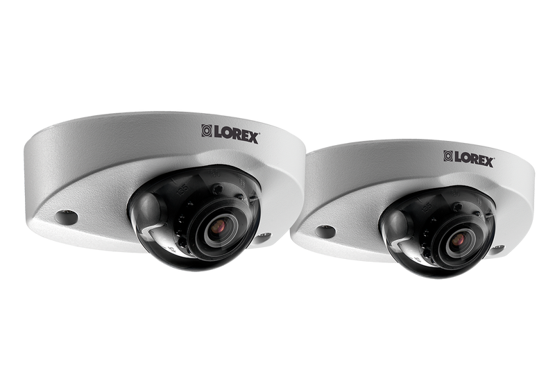 Audio-Enabled HD 1080p Dome Security Camera (2-pack)