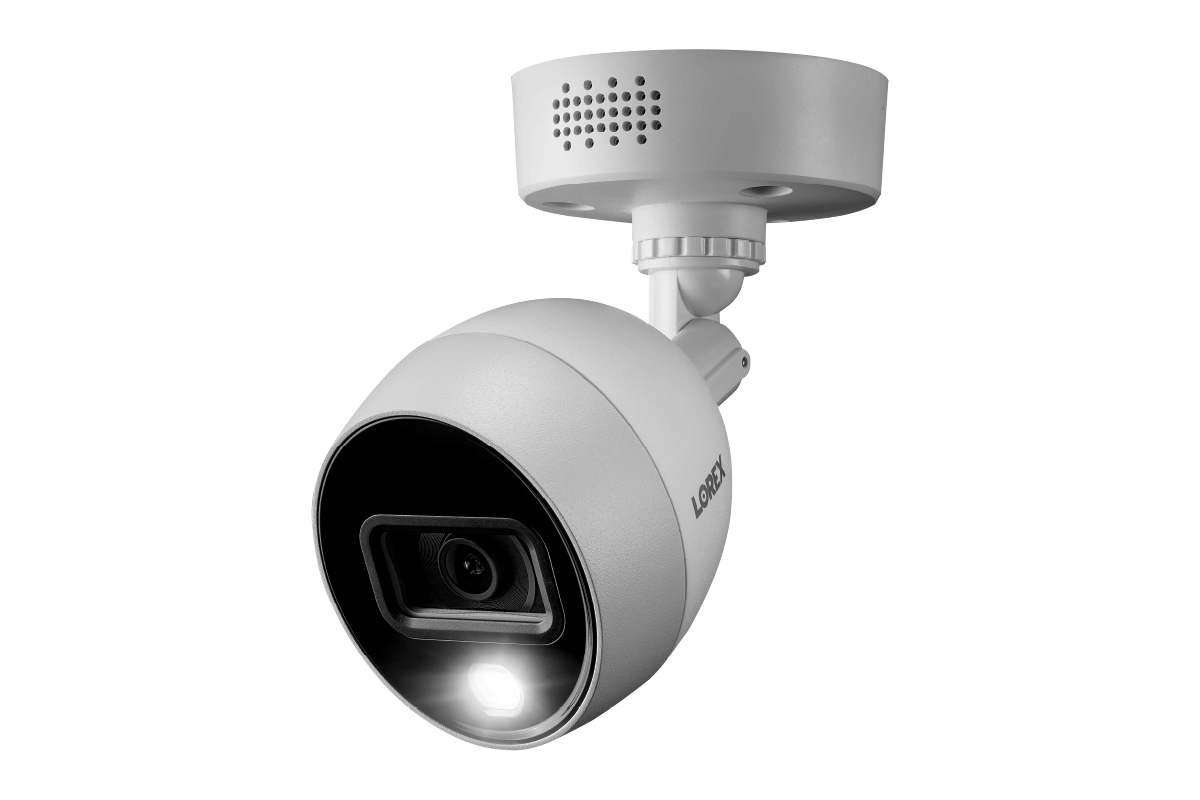 Lorex Fusion 4K 20 Camera Capable (16 Wired and 4 Wi-Fi) 2TB DVR System with 8 Analog Active Deterrence Cameras, 2K Video Doorbell and Smart Sensor Kit