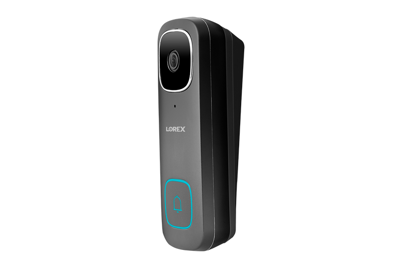 Lorex 2K Wi-Fi Video Doorbell (Wired, 32GB)