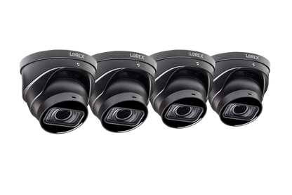 Lorex 4K Nocturnal 4 Series IP Wired Dome Camera with Motorized Varifocal Lens and Listen-In Audio