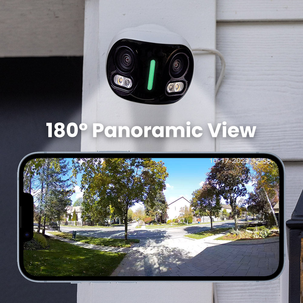 Halo Series H20 - 4K IP Dual Lens Security Camera