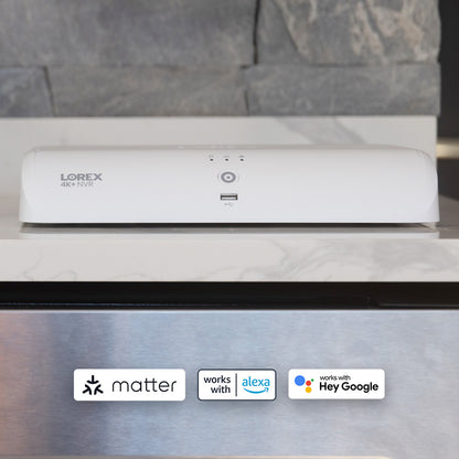 Lorex 4K 16 Camera Capable (8 Wired + 8 Fusion Wi-Fi ) 2TB Wired NVR System with Three H16 IP Dome Cameras - Amazon