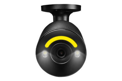 Lorex Fusion 4K 16 Camera Capable (16 Wired or Wi-Fi) 4TB Wired NVR System with Bullet AI PoE Cameras Featuring Smart Security Lighting