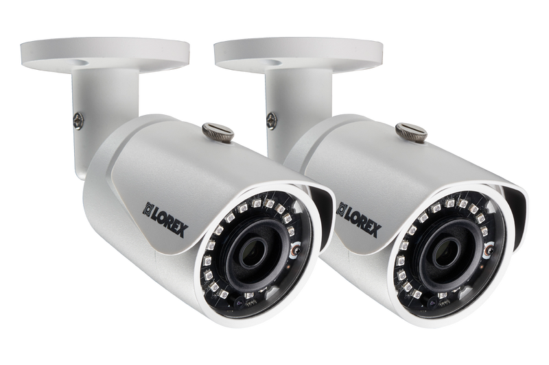 3 megapixel HD security camera with long range night vision (2-pack)