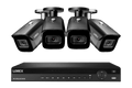 Lorex 4K (16 Camera Capable) 4TB Wired NVR System with Nocturnal 3 Smart IP Bullet Cameras with Listen-In Audio and 30FPS