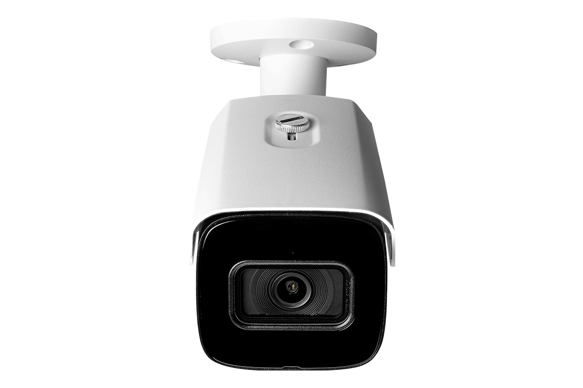 Lorex 4K (16 Camera Capable) 4TB Wired NVR System with Nocturnal 3 Smart IP Bullet Cameras with Listen-In Audio and 30FPS