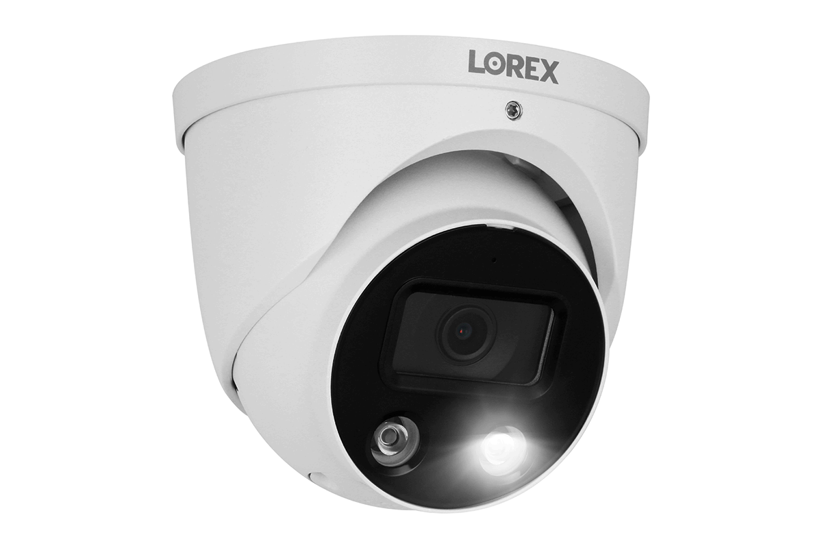 Halo Series H13 4K IP Wired Dome Security Camera with Smart Deterrence and Smart Motion Detection