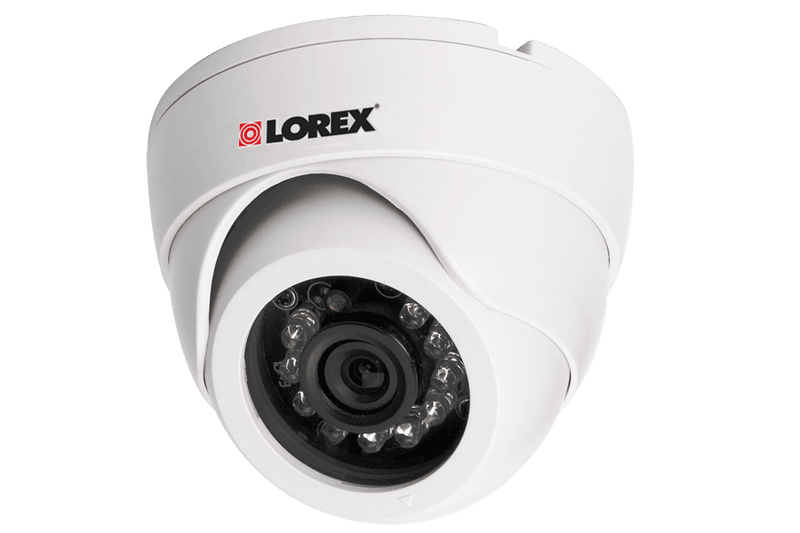 Super resolution Indoor night vision dome security camera