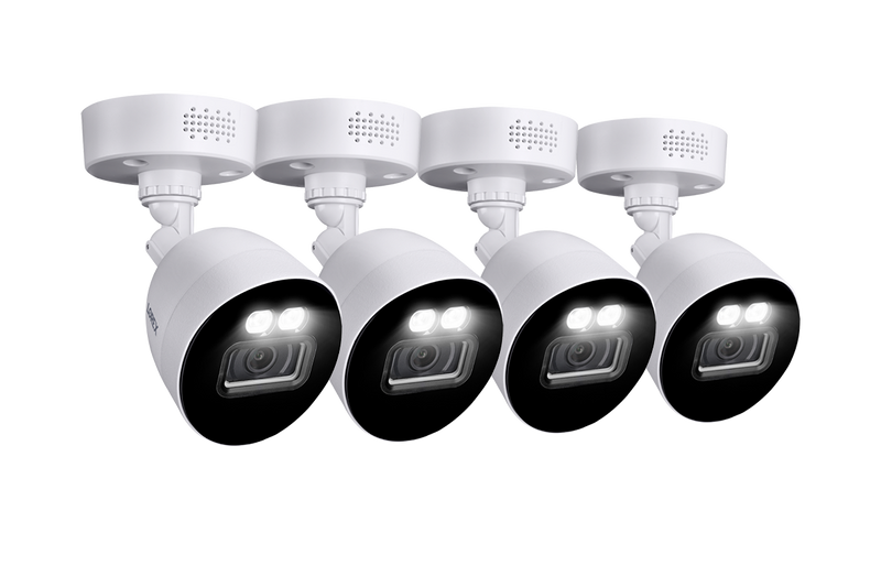 Lorex 4K Smart Deterrence CVI Wired Bullet Cameras