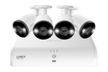 Lorex 4K Fusion Wired System with Four 4K Smart Deterrence Cameras
