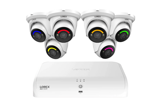Lorex Fusion Series 4K+ 16 Channel (8 Wired + 8 Fusion Wi-Fi) 2TB Wired System with H12 Wired 4K IP Bullet Cameras - 6