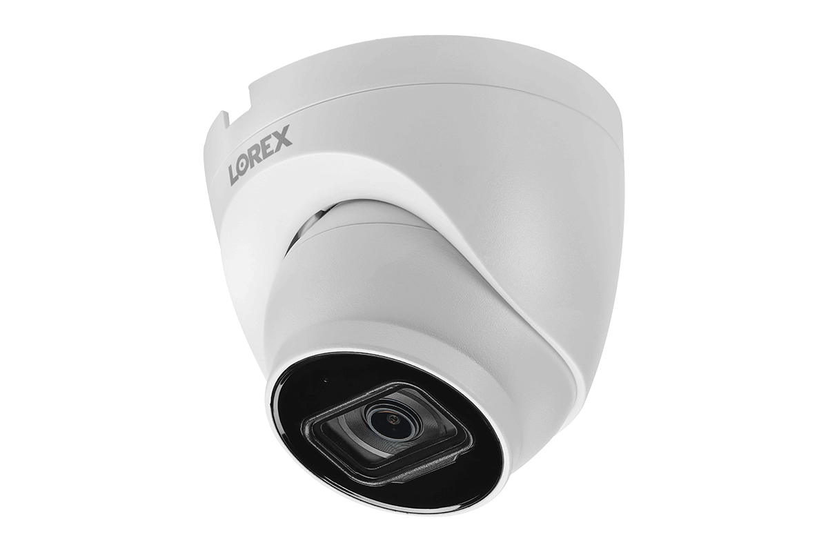 Lorex 4K (32 Camera Capable) 8TB Wired NVR System with IP Dome Cameras Featuring Listen-In Audio