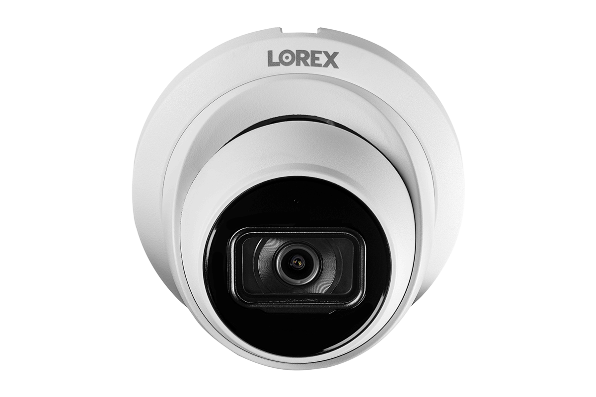 Lorex 4K (32 Camera Capable) 8TB Wired NVR System with Nocturnal 3 Smart IP Dome Cameras Featuring Listen-In Audio and 30FPS Recording