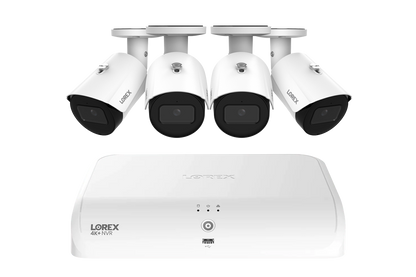 Lorex Fusion Series 4K 16 Camera Capable (8 Wired + 8 Fusion Wi-Fi) 2TB Wired System with A14 IP Bullet Cameras - White 4
