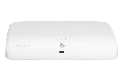 4K 8-channel 2TB Wired NVR System with 4 Smart Deterrence Cameras + Smart Sensor Kit