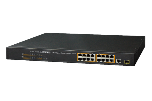 Lorex 16-Channel PoE+ Switch - Open Box