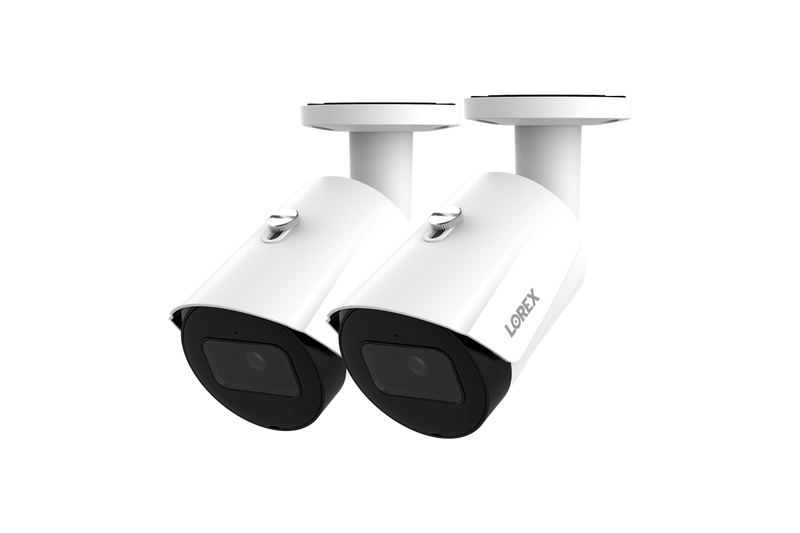 Aurora Series A20 4K IP Wired Bullet Security Camera with Listen-In Audio and Smart Motion Detection