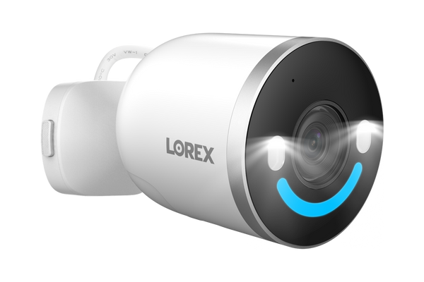 Lorex 4K Spotlight Indoor/Outdoor Wi-Fi 6 Security Camera with Smart Security Lighting - Open Box