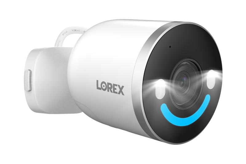 Lorex 4K Spotlight Indoor/Outdoor Wi-Fi 6 Security Camera with Smart Security Lighting - Open Box