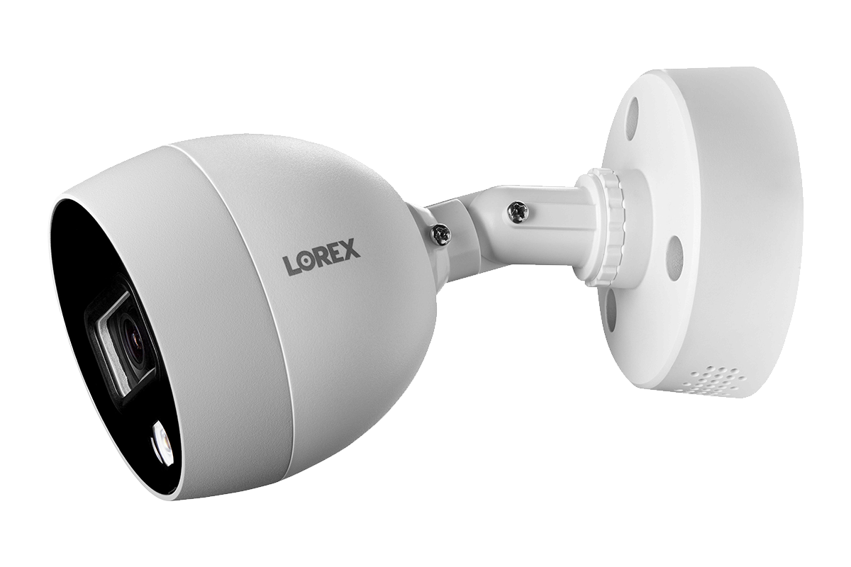 Lorex Fusion 4K 20 Camera Capable (16 Wired and 4 Wi-Fi) 2TB DVR System with 8 Analog Active Deterrence Cameras, 2K Video Doorbell and Smart Sensor Kit