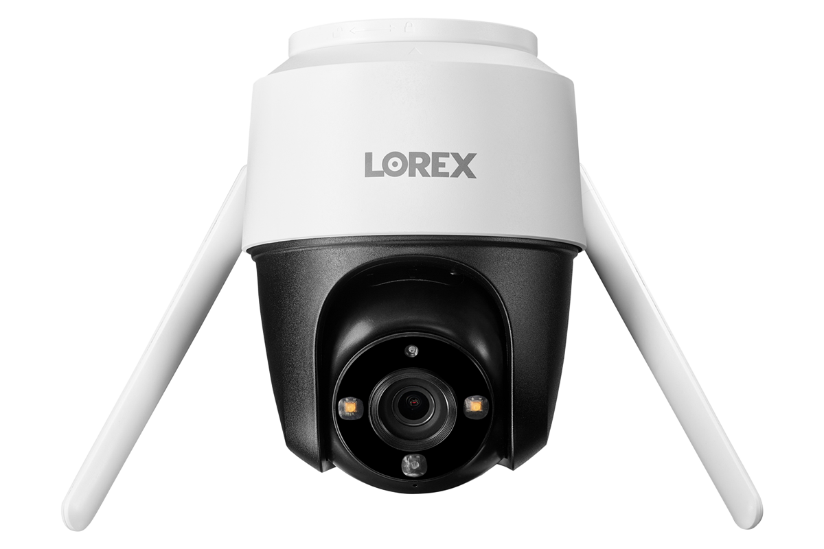 Lorex Fusion 4K 12 Camera Capable (8 Wired + 4 Wi-Fi) 2TB DVR System with Two 2K Pan-Tilt Outdoor Wi-Fi Cameras