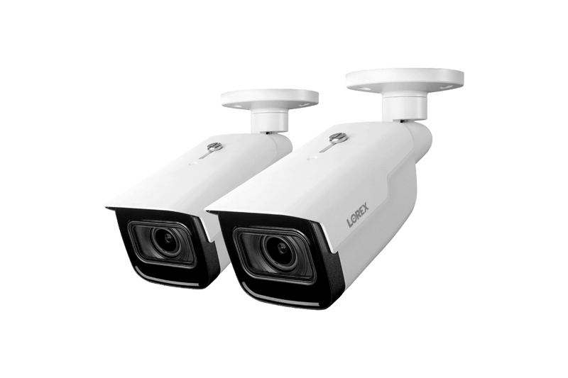4K (8MP) Nocturnal Motorized Varifocal Smart IP Bullet Security Camera (2-Pack)