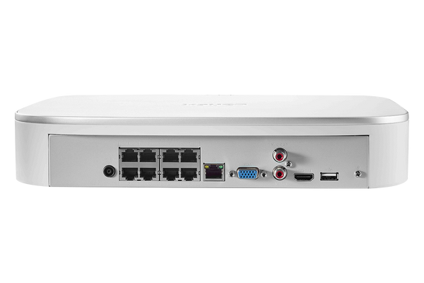 8-Channel 4K Fusion NVR System with Smart Deterrence 4K (8MP) IP Cameras