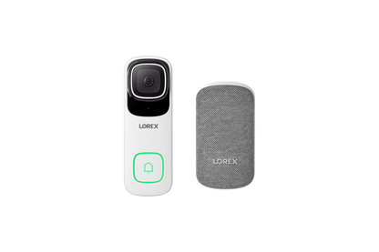 Lorex 4K Wired Video Doorbell with Wi-Fi Chimebox - Costco