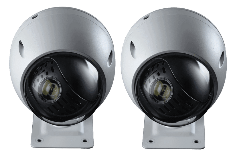 12x Pan-Tilt-Zoom HD Security Speed Dome Camera (2-Pack)