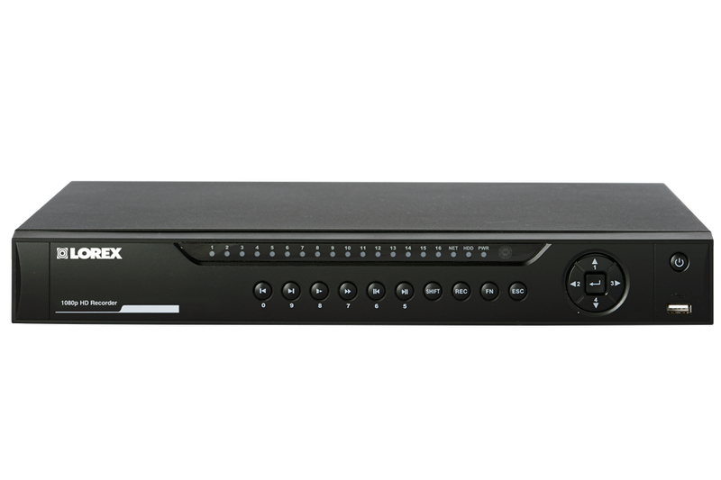16 Channel Series Security DVR system with 1080p HD Cameras