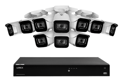 16-Channel Fusion NVR System with 4K (8MP) IP Cameras
