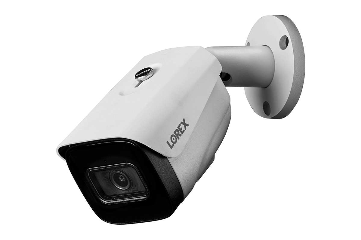 Lorex 4K (16 Camera Capable) 4TB Wired NVR System with Nocturnal 3 Smart IP Bullet Cameras with Listen-In Audio and 30FPS