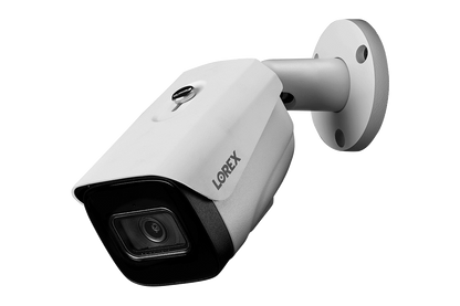 Lorex 4K (16 Camera Capable) 4TB Wired NVR System with Nocturnal 3 Smart IP Bullet Cameras with Listen-In Audio and 30FPS