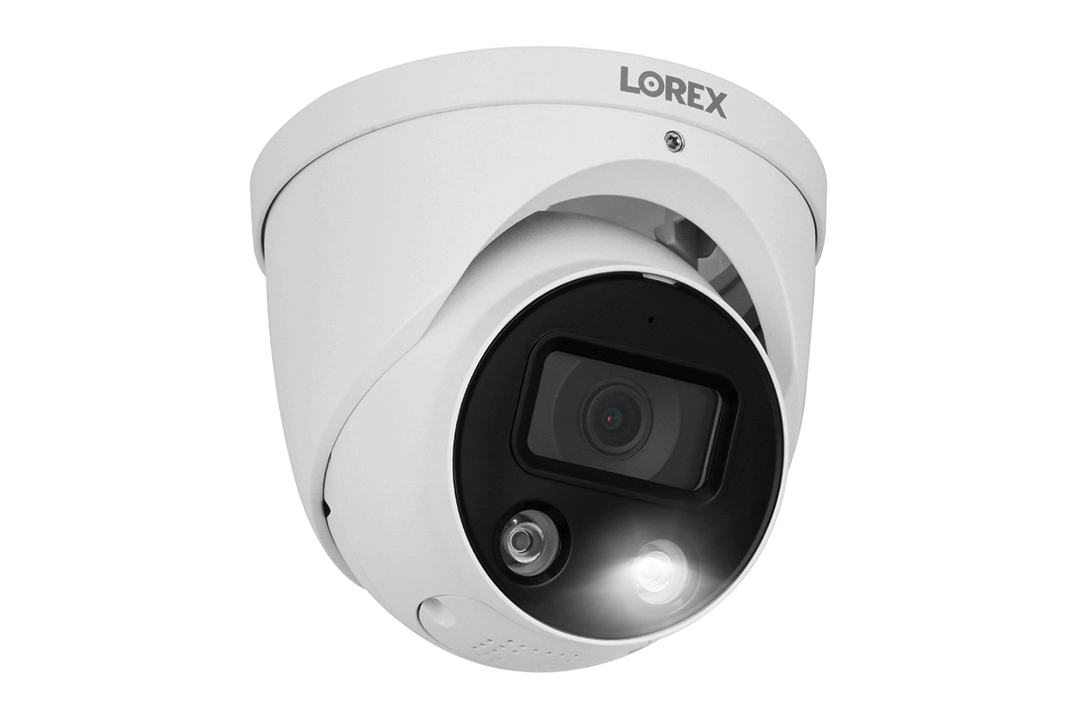 Halo Series H13 4K IP Wired Dome Security Camera with Smart Deterrence and Smart Motion Detection